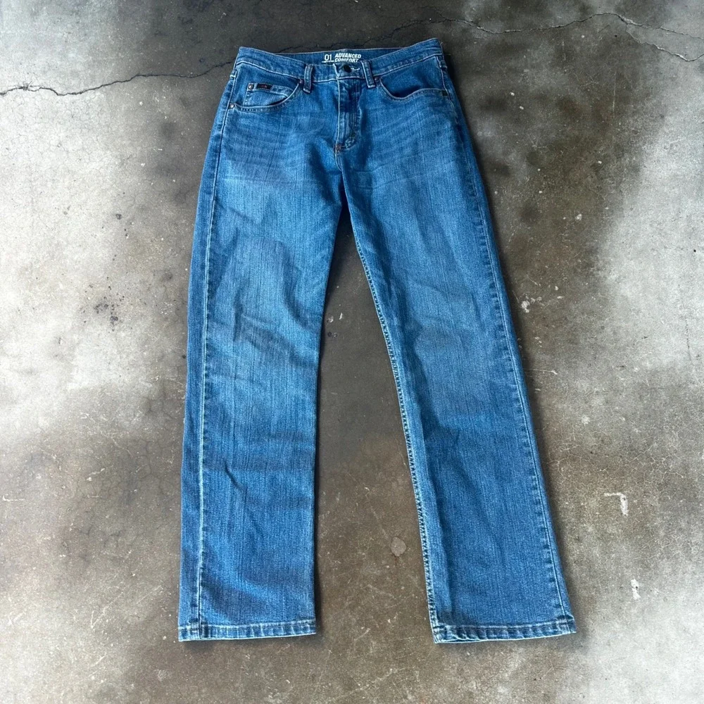 Wrangler 20X Jeans Mens 30x32 Blue Good 01 Competition Advanced Comfort Straight